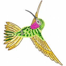 Hummingbirds Embroidery Design 10 Hummingbirds Embroidery Design 10